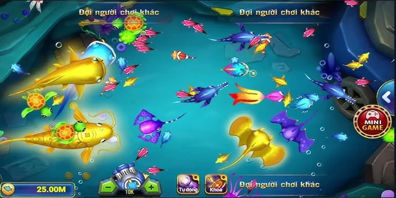 Sử dụng chiến thuật bắn cá nhỏ