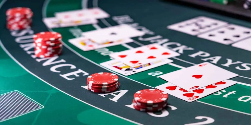 Các bước trong một ván bài Blackjack