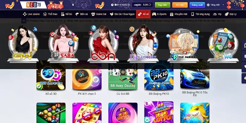 Tìm hiểu sản phẩm xổ số Neo79 được nhiều cược thủ yêu thích